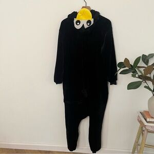 Black Penguin Onesie